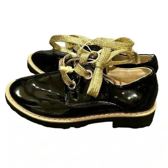 Zara Other - ZARA Patent Leather black kids shoes US Size 12.5